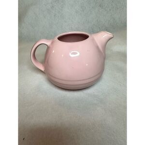 Vintage Mar-crest  Pink Stoneware Teapot Ovenproof USA